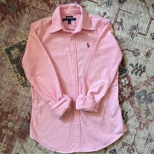 Ralph Lauren Light Pink Button Down Shirt